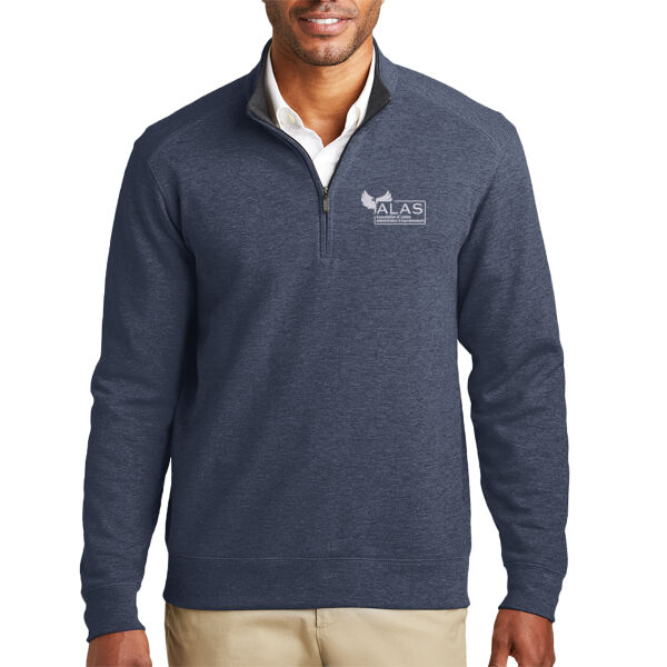 Association of Latino Administrators and Superintendents Embroidered - Interlock 1/4 Zip Thumbnail