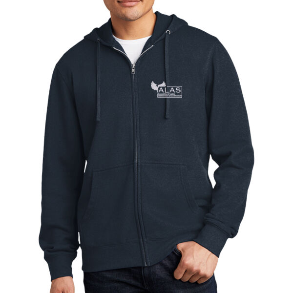 Association of Latino Administrators and Superintendents Embroidered - Fleece Full Zip Hoodie Thumbnail