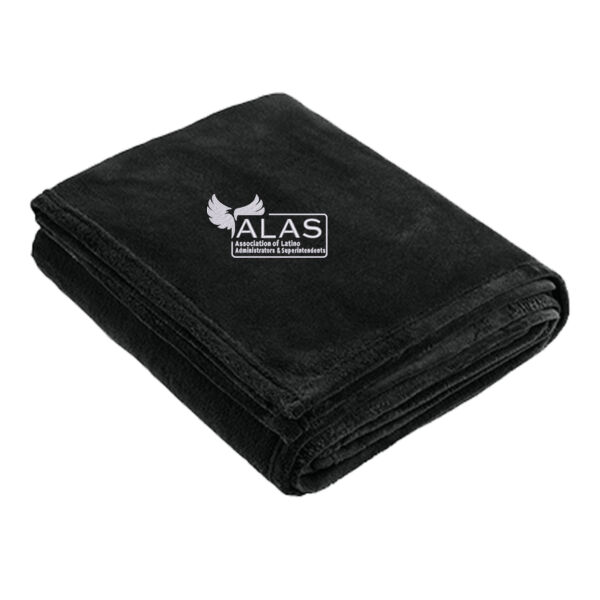 Association of Latino Administrators and Superintendents Embroidered - Oversized Ultra Plush Blanket Thumbnail