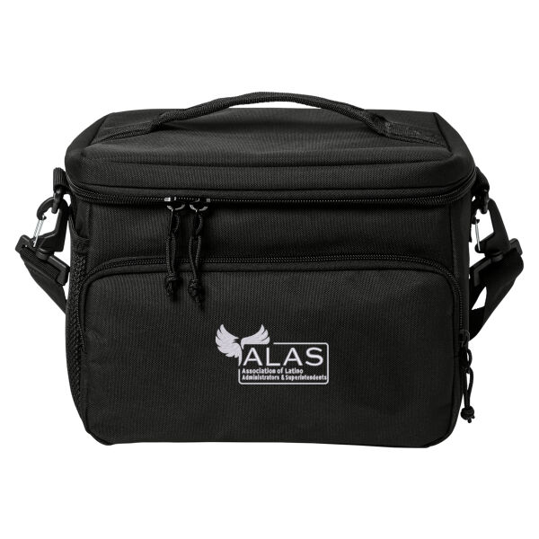 Association of Latino Administrators and Superintendents Embroidered - 18 Can Cooler Thumbnail