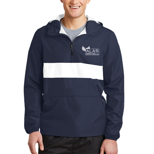 Association of Latino Administrators and Superintendents Embroidered - Zipped Pocket Anorak Thumbnail
