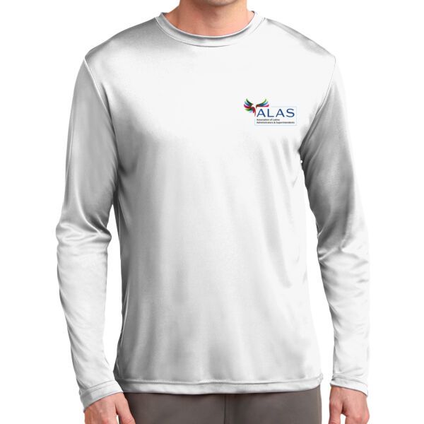 Association of Latino Administrators and Superintendents Printed - Long Sleeve PosiCharge ® Competitor Tee Thumbnail