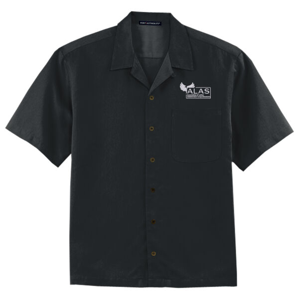 Embroidered ALAS - Easy Care Camp Shirt Thumbnail