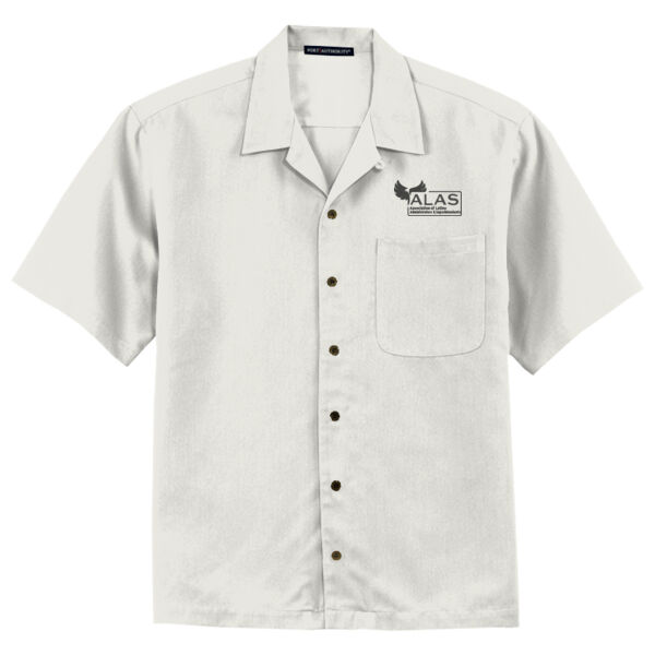Embroidered ALAS - Easy Care Camp Shirt Thumbnail