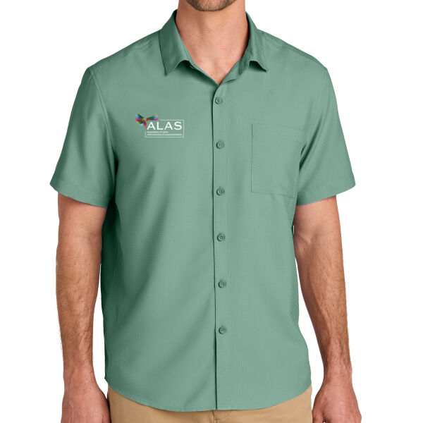 Printed ALAS - Short Sleeve UV Dockside Shirt Thumbnail
