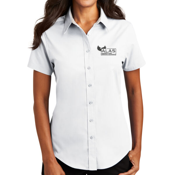 Port Authority ALAS Embroidered- - Women's Short Sleeve Easy Care Shirt Thumbnail