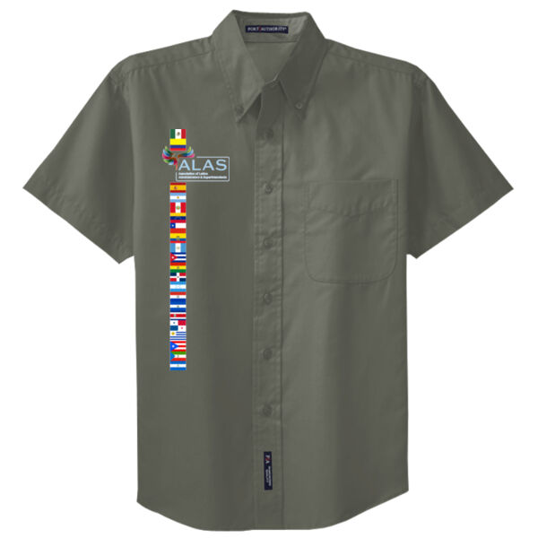 Port Authority ALAS and Flags Printed- - Short Sleeve Easy Care Shirt Thumbnail